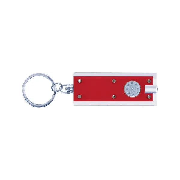 Deco LED Flashlight With Keychain