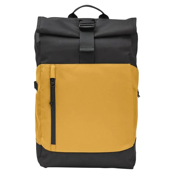 econscious Grove Rolltop Travel Laptop Backpack