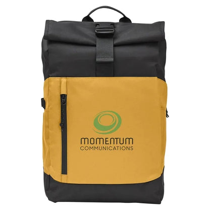econscious Grove Rolltop Travel Laptop Backpack