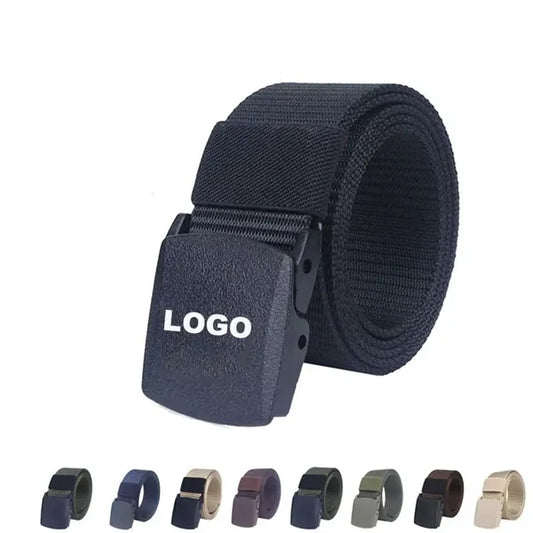 Men Stretch Nylon Belt