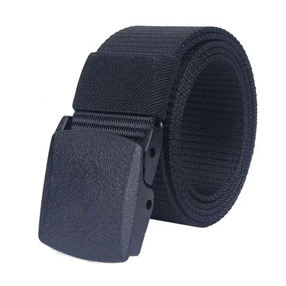 Men Stretch Nylon Belt