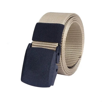 Men Stretch Nylon Belt