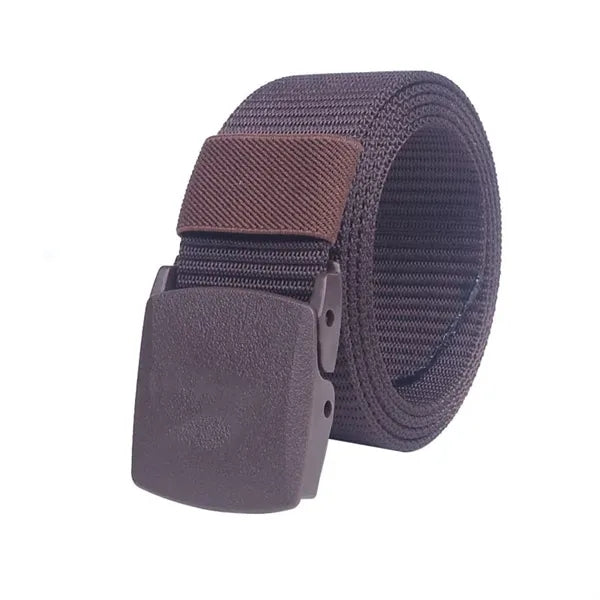 Men Stretch Nylon Belt