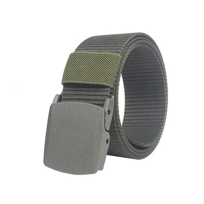 Men Stretch Nylon Belt