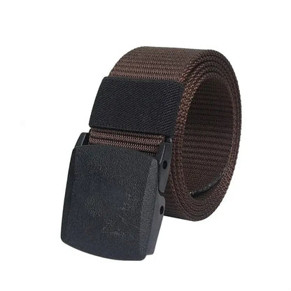 Men Stretch Nylon Belt