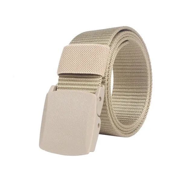 Men Stretch Nylon Belt