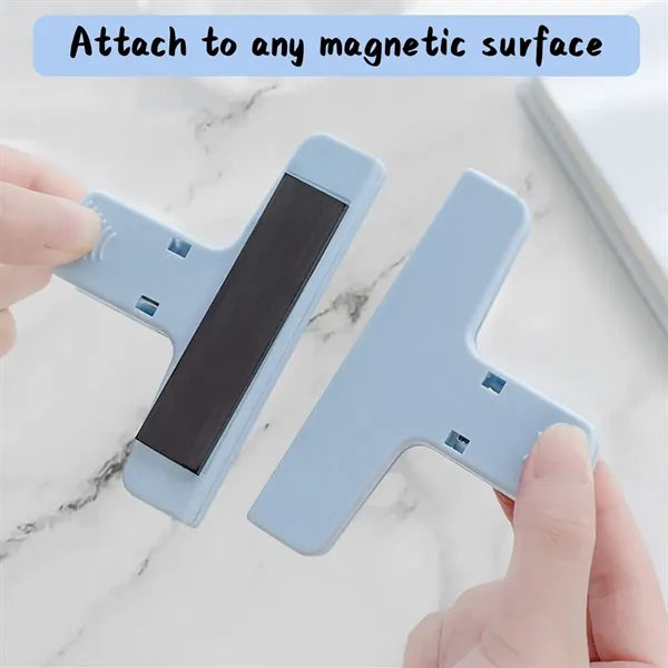 Anti-Slip Colorful Airtight Seal Strong Magnetic Bag Clip