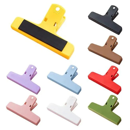 Anti-Slip Colorful Airtight Seal Strong Magnetic Bag Clip