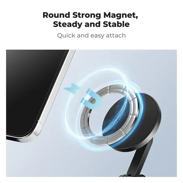 Hands Free Magnetic Neck Phone Holder for Recording