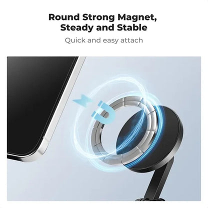 Hands Free Magnetic Neck Phone Holder for Recording