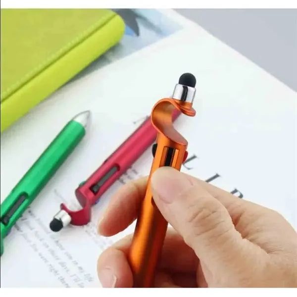 4-in-1 Ballpoint Pen With Touchscreen
