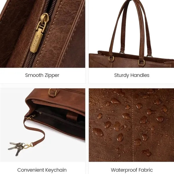 Vintage Leather Work Tote Bags