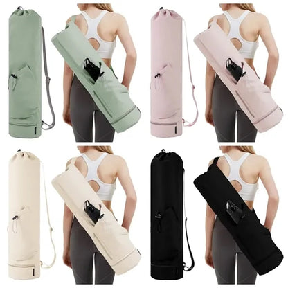 Exercise Yoga Mat Carrier Multi-Functional Storage Bag