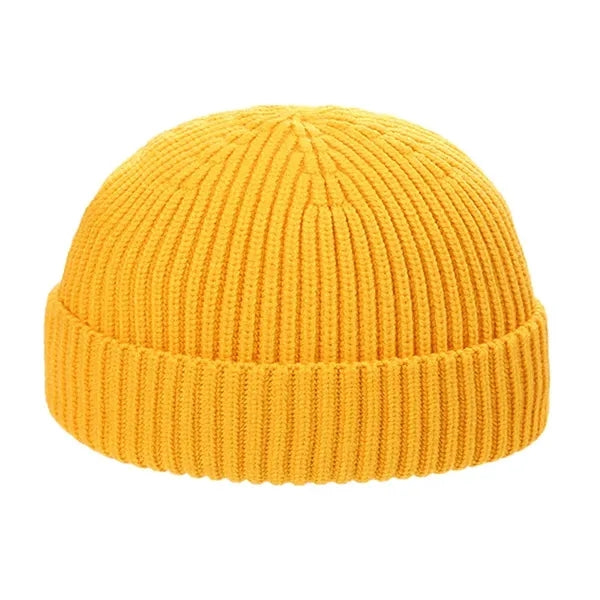 Fisherman Beanie Roll up Edge Skullcap