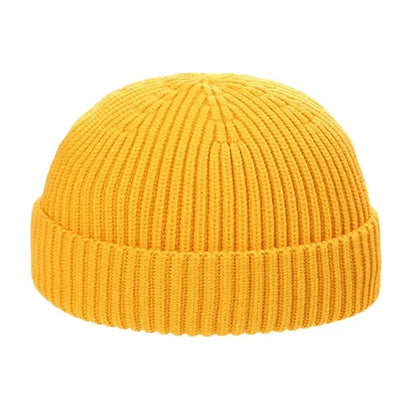 Fisherman Beanie Roll up Edge Skullcap