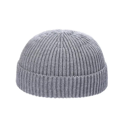 Fisherman Beanie Roll up Edge Skullcap