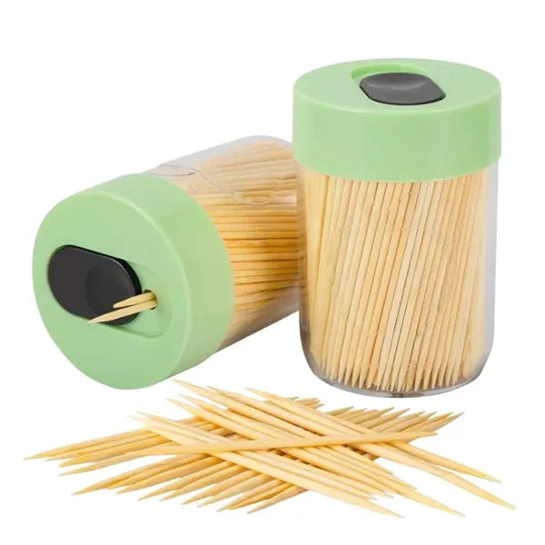 Natural Wood Toothpicks for Teeth Cleaning