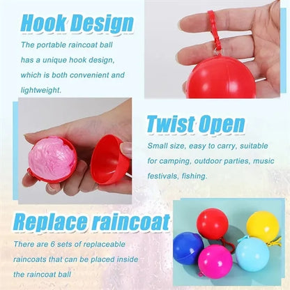 Adult Thickening Of Disposable Raincoats