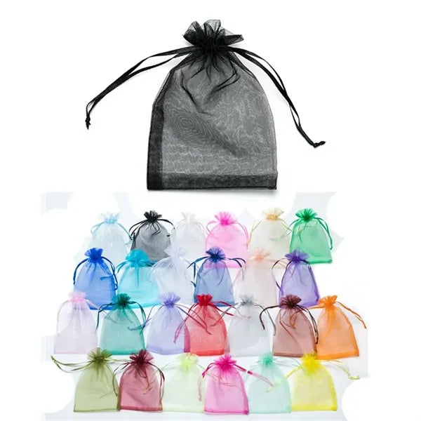 4x6 Inch Organza Gift Bags for Jewelry