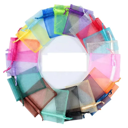 4x6 Inch Organza Gift Bags for Jewelry