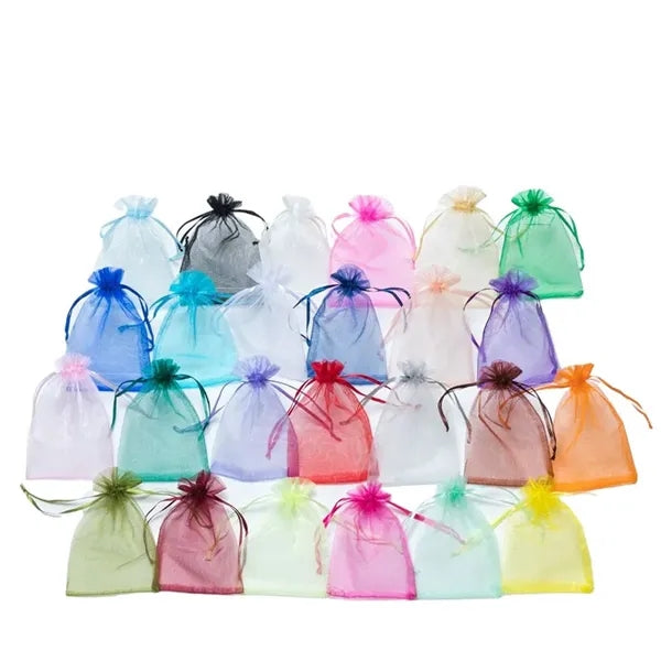 4x6 Inch Organza Gift Bags for Jewelry