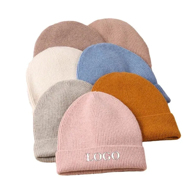 Cashmere Knit Beanie Warm