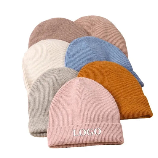 Cashmere Knit Beanie Warm