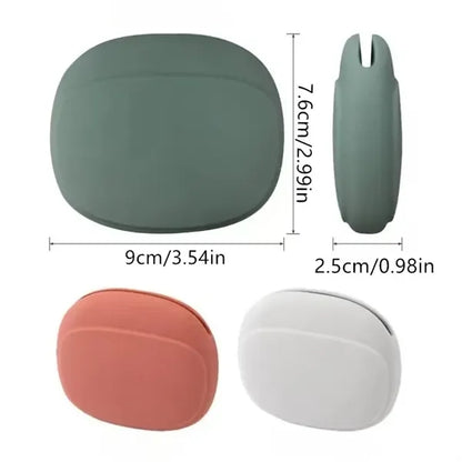 Portable Silicone Headphone Organizer Storage Case