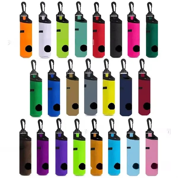 Golf Ball Carry Bag with Clip Portable Tee Holder Pouch
