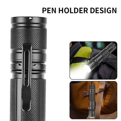 30W Zoomable Rechargeable 5 Modes Tactical Outdoor LED Light