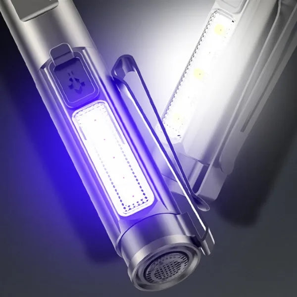 4-in-1 Rechargeable Multi-Mode Aluminum Alloy Pen-Type Light