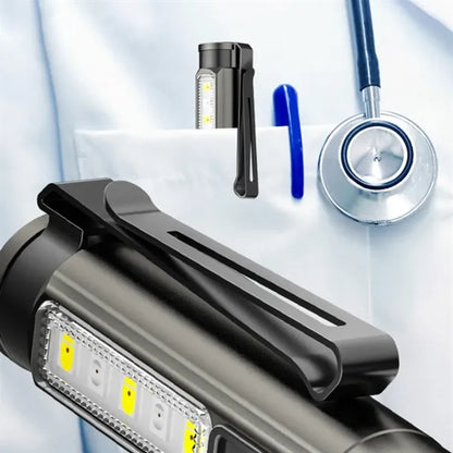 4-in-1 Rechargeable Multi-Mode Aluminum Alloy Pen-Type Light