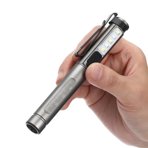 4-in-1 Rechargeable Multi-Mode Aluminum Alloy Pen-Type Light