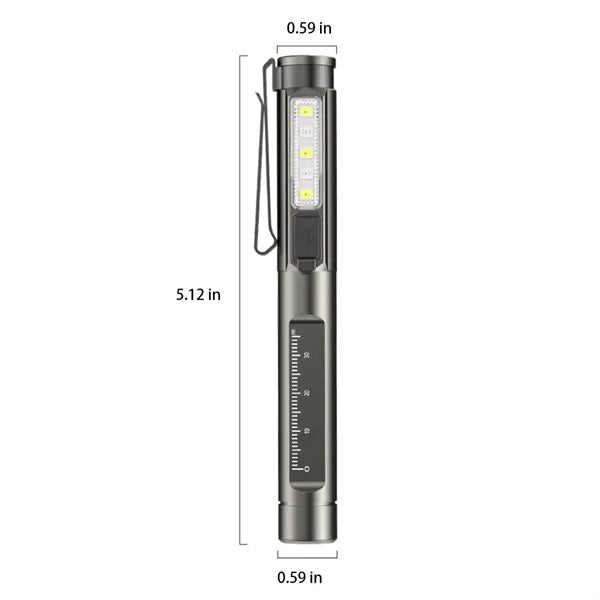 4-in-1 Rechargeable Multi-Mode Aluminum Alloy Pen-Type Light