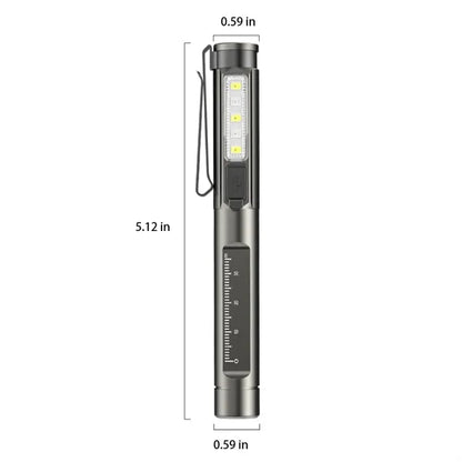 4-in-1 Rechargeable Multi-Mode Aluminum Alloy Pen-Type Light