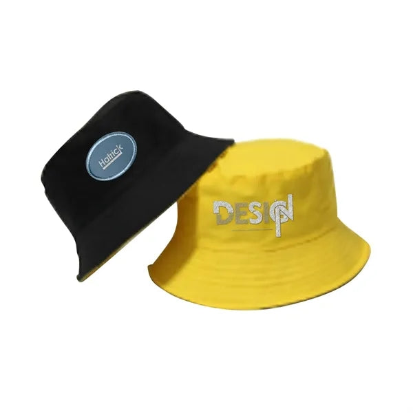 Rush - Reversible Cotton Bucket Hat - 3 Color Options