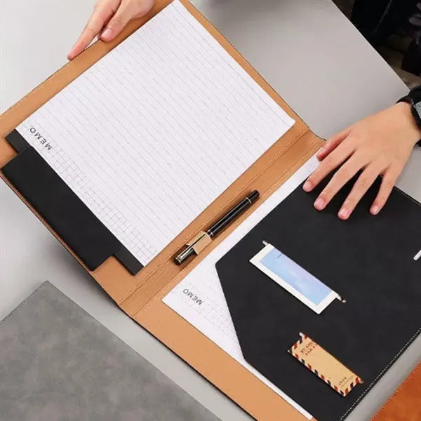 A4 Work Folder Multi-Pocket Practical Clipboard