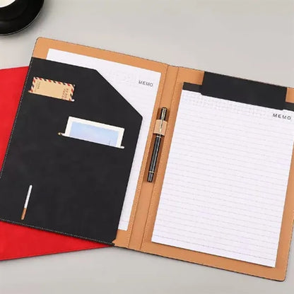 A4 Work Folder Multi-Pocket Practical Clipboard