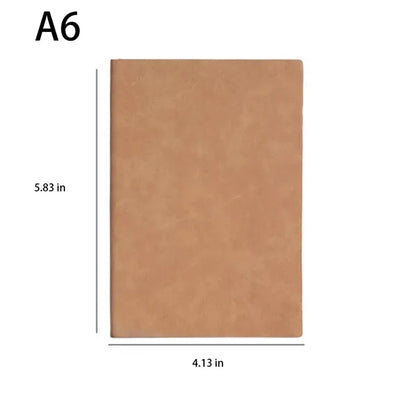 A5/A6 Thicken Minimalist Notebook with Bookmark
