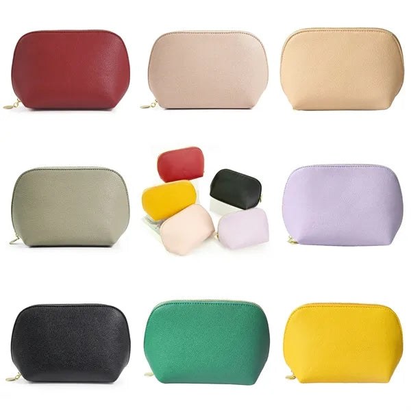PU Portable Women's Clutch Makeup Bag