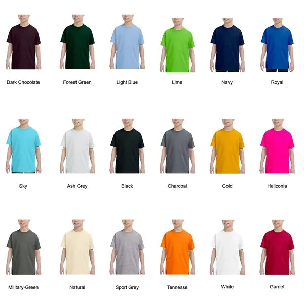 Gildan Heavy Cotton Youth T-Shirt 5.3 oz