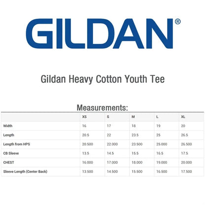 Gildan Heavy Cotton Youth T-Shirt 5.3 oz