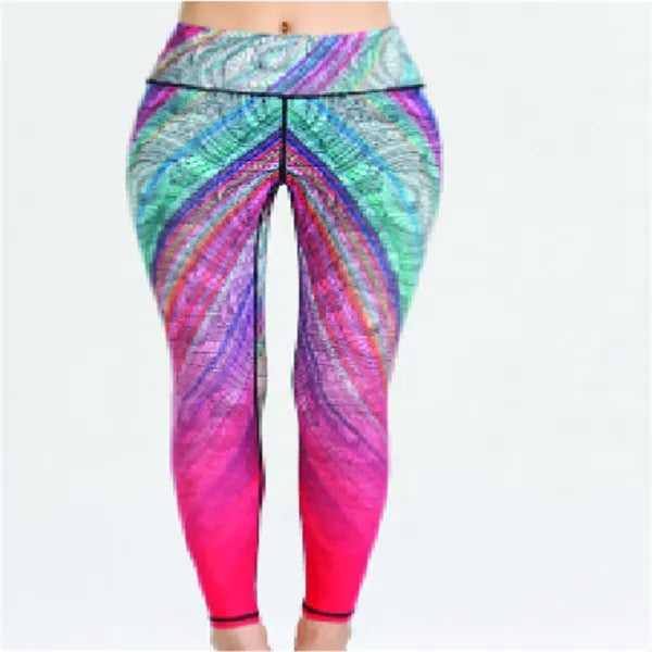 Women's Sublimation Compression Tights - 180G Poly Spandex