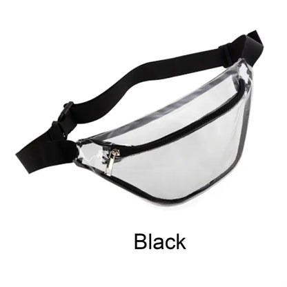 Rush - Clear PVC Fanny Pack - Multi-Pocket