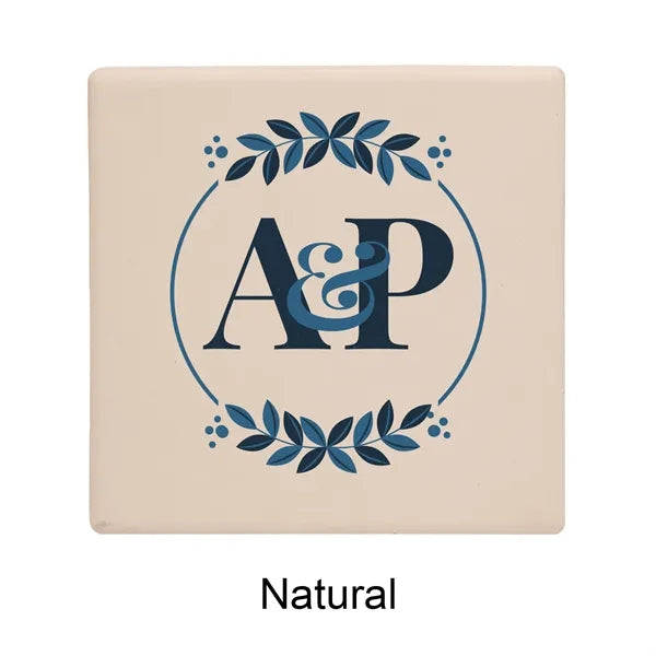 Personalized Ceramic Coasters 4"