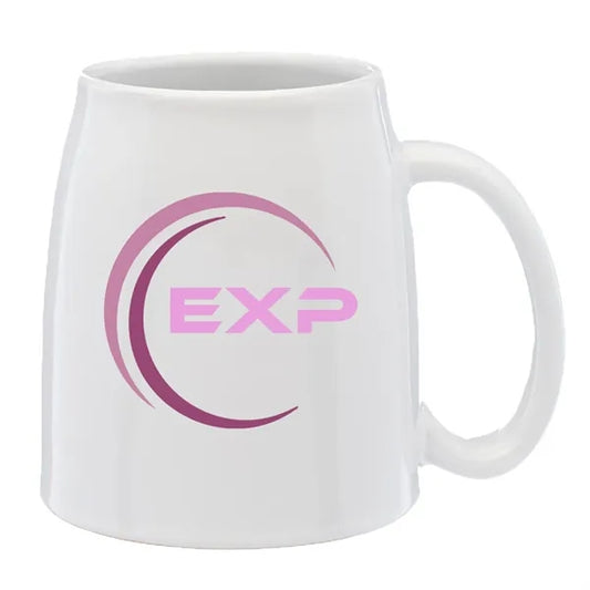 18 oz. Inverted Ceramic Personalized Mug
