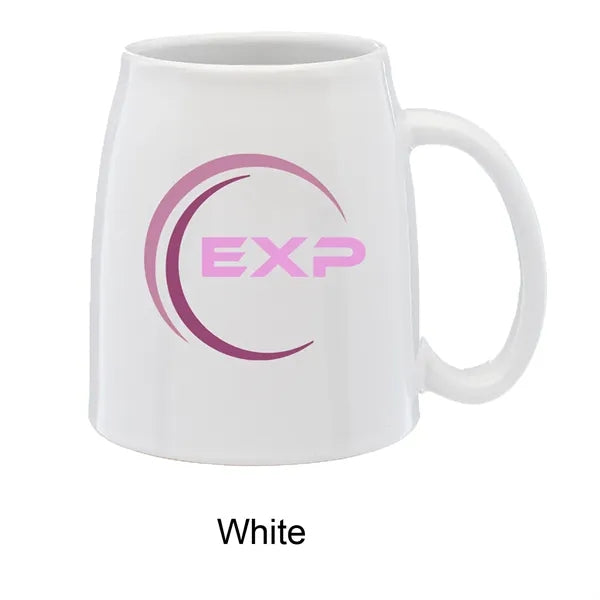 18 oz. Inverted Ceramic Personalized Mug