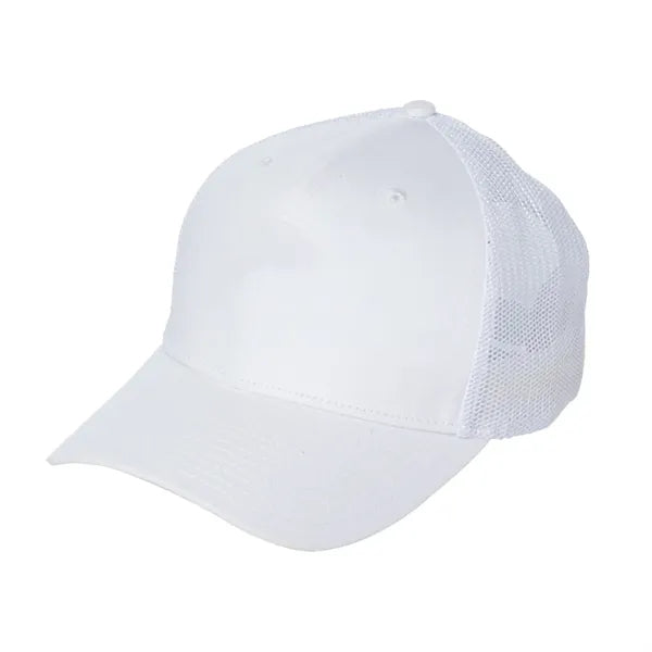 Classic Structured Trucker Cap with Mesh Backing