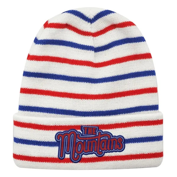 Cozy Striped Knit Beanie for All Seasons