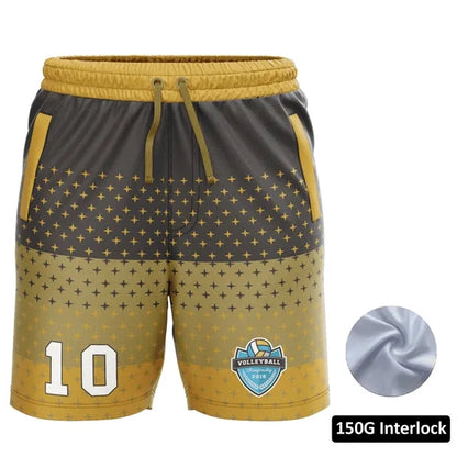Women's Sublimation Standard Length Training Shorts w/